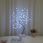 LED Tree Light Lamp – Decorative Night Light for Home (USB Powered) - Image 5