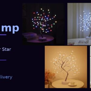 LED Tree Light Lamp – Decorative Night Light for Home (USB Powered)