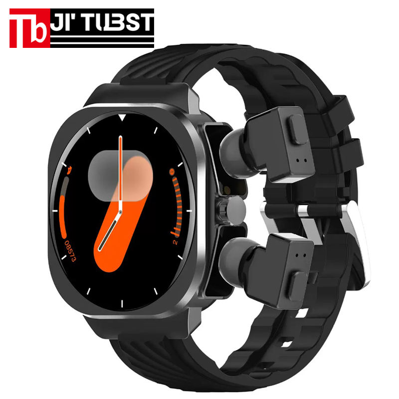 2 in 1 Smart Watch with Earbuds Z19 Bluetooth Calling Fitness Tracker Smartwatch + Wireless Earphones - Image 2