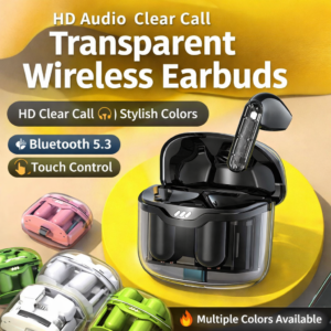 TM40 Transparent Chassis Wireless TWS Earbuds