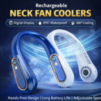 Ultra Mini Animal Fan with Mirror Foldable Rechargeable Fan