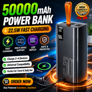22.5W 50000mAh Fast Charging Portable Power Bank