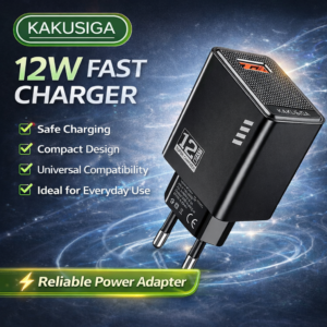 KAKUSIGA M 12W USB Single Port Charger – Fast & Safe Charging Adapter