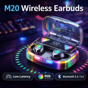 M20 High Quality Wireless Earbuds with ANC