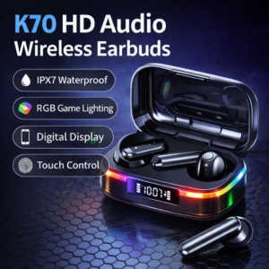 K70 HD Audio TWS Wireless Earbuds