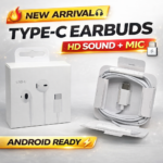 USB-C Type-C Earbuds with Microphone – LHDC Audio, JL Chipset, In-Ear Wired Earphones