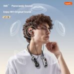 LY-19 Wireless In-Ear Sports Neckband Type-C HIFI Stereo Noise Reduction Earphones - Image 2