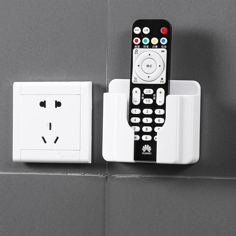 Wall Mounted Organizer Storage Box for Mobile Phone & Remote | Charging Holder Stand - Image 4