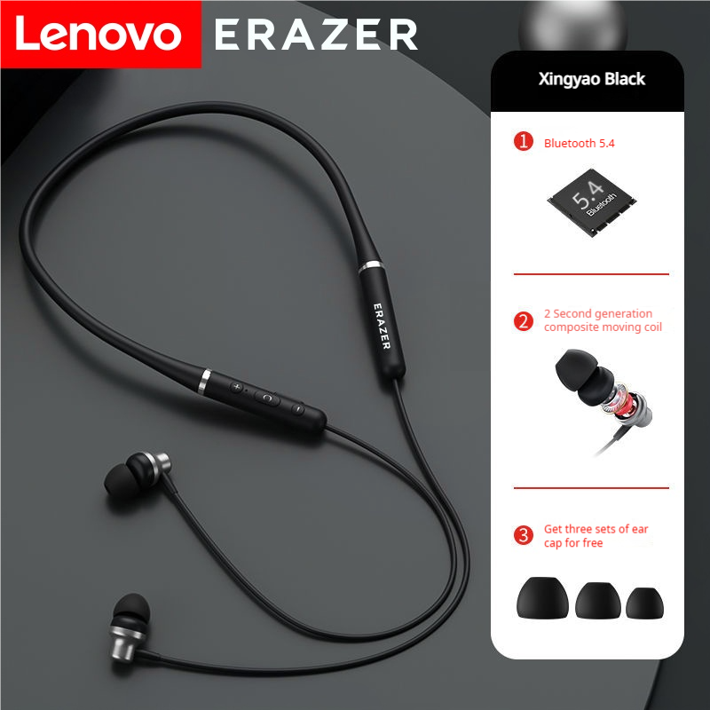 Lenovo ERAZER XE05 MAX Wireless Neckband Earbuds Bluetooth 5.4 Sports Headset - Image 3