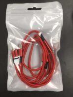 3 in 1 Nylon Braided Fast Charging USB Cable (6A) – Type-C, Micro USB Universal Cable - Image 4