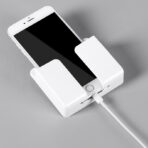 Wall Mounted Organizer Storage Box for Mobile Phone & Remote | Charging Holder Stand - Image 3