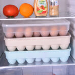 Egg Storage Box (34 Grid) – Fridge Organizer Tray with Lid in Bangladesh - Image 4