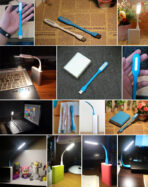 Portable USB LED Light for Laptop, Power Bank & Keyboard (Flexible Lamp) - Image 3