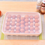 Egg Storage Box (34 Grid) – Fridge Organizer Tray with Lid in Bangladesh - Image 3