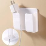 Wall Mounted Organizer Storage Box for Mobile Phone & Remote | Charging Holder Stand - Image 6