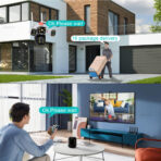 IPC360 Home 16MP Four Lens Wireless WiFi Outdoor 360° Security CCTV Camera - Image 7