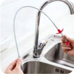 Sink Tub Dredge Catcher Sewer Tool | Flexible Spring Drain Cleaner 60cm - Image 6