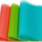 Kitchen Table Mat Dining Kids PU Square Table Mat Place Mat - Image 2