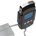 Mini Digital Luggage Scale 50KG Portable Hanging Weight Scale with Measuring Tape - Image 4
