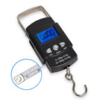 Mini Digital Luggage Scale 50KG Portable Hanging Weight Scale with Measuring Tape - Image 3