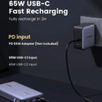 UGREEN 145W Power Bank 25000mAh – Fast Charging Portable Charger (PB205) - Image 5